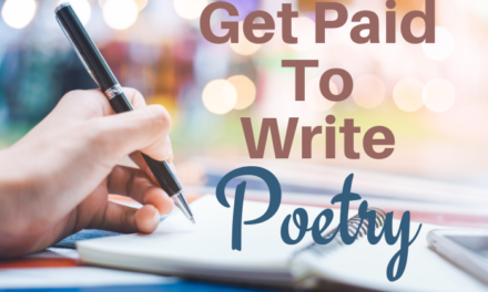 Get Paid To Write Poetry